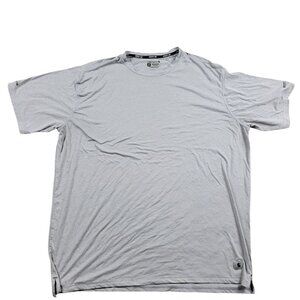 Carhartt Force LWD T Shirt Mens 3XL Gray Relaxed Workwear Stretch Short Sleeve